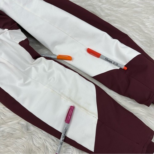 Majestic Mens Maroon Therma Base Premier Pro Full Zip MLB Baseball Jacket XS/C46 - Picture 6 of 11