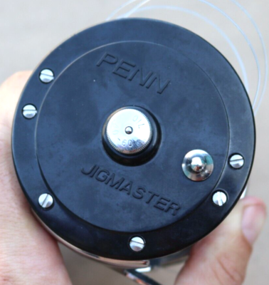 Moulinet De Pêche Vintage Penn Jigmaster 500 - Pour Réparation/pièces - Eau Salée USA