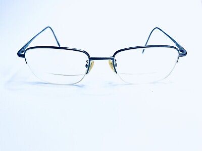 Ralph Lauren Silver Half Rim Oval Frame Eyeglasses Polo 1332 Ralph Lauren Silver Half Rim Oval Frame Eyeglasses Polo 1332
