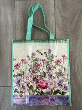 New Reusable Christian Floral Shopping Tote Bag Priests Of The Sacred Heart