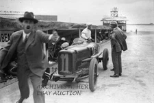 Sunbeam factory racer Conelli 1925 French Grand Prix at Montlhery photograph