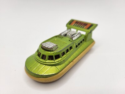 MATCHBOX SUPERFAST Hovercraft Rescue / Nr 12 & 2 / Green colour / 1972