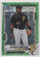 2021 Bowman Draft Chrome Green Sparkle Refractor 90/99 Alexander Mojica 6tw