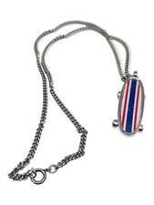 Neat vintage 1979 Avon red white blue skatebo...