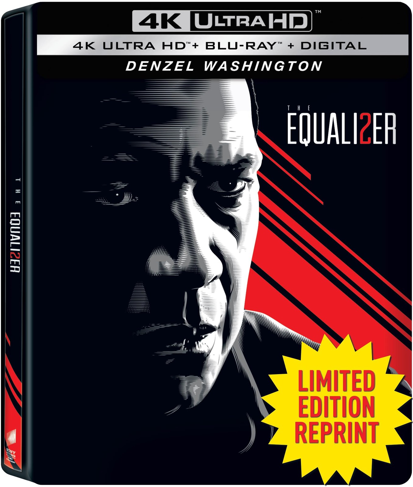 Equalizer 2 - UHD/BD Combo + Digital + Steelbook (4K UHD Blu-ray) Pedro Pascal