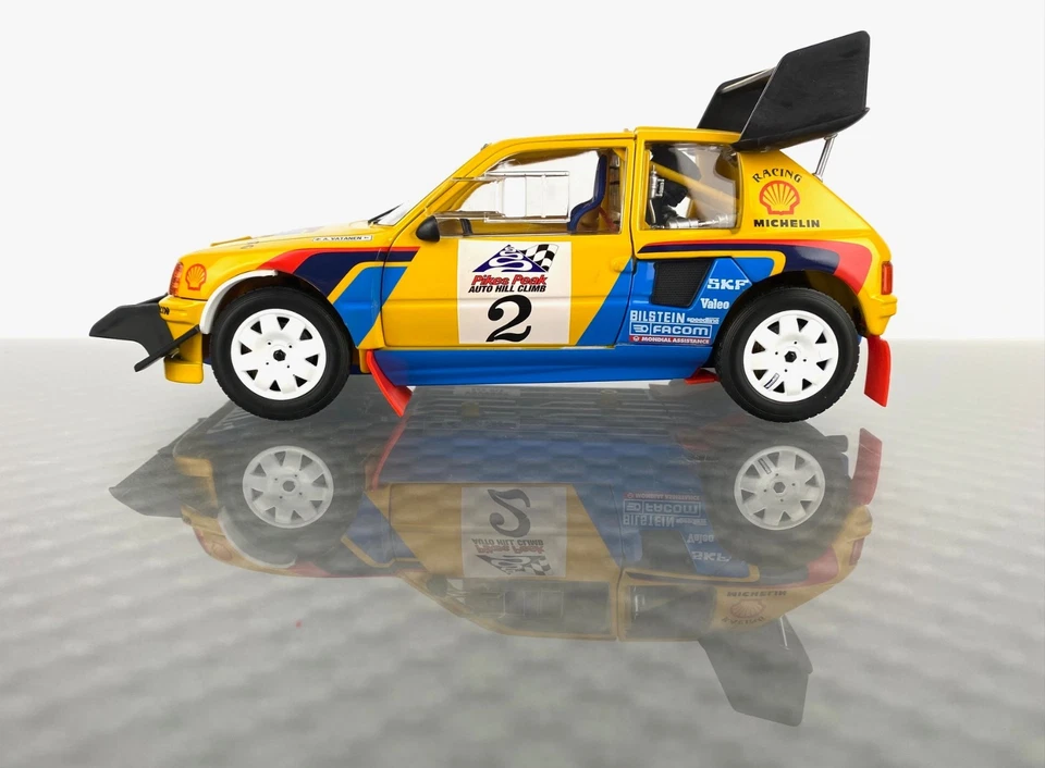 Solido 1:18 Peugeot 205 T16 #2 Pikes Peak 1987 Ari Vatanen 9063-01 - Bild 2 von 4