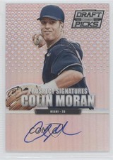 2013 Prizm Perennial Draft Picks Prospect Signatures Silver Colin Moran Auto 1h5