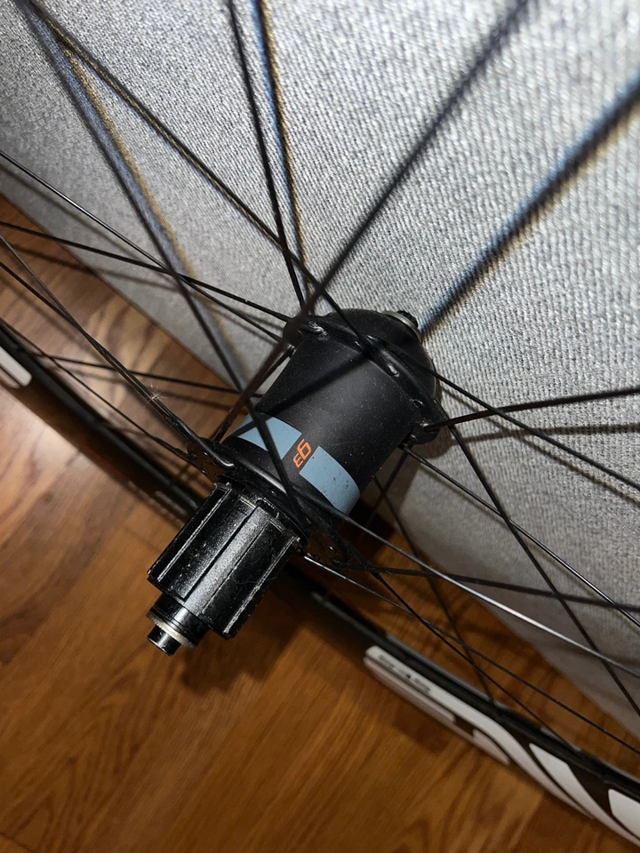 ENVE 7.8 SES Carbon Tubular Rim Brake Wheelset Shimano Ceramic Speed Bearings 11 - Image 3 of 4