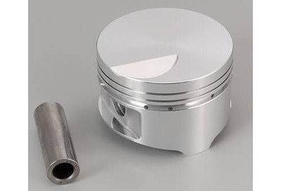 JE Pistons 181941-S Pistons, Forged, Flat, 4.165 in. Bore, Chevy, Set of 8