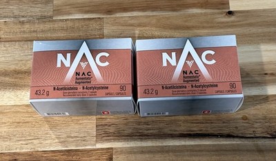 Augmented NAC Capsules 90 Swiss Quality 2 Packages