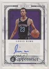 2020 Chronicles Excalibur Apprentice Signatures Blue 126/99 Louis King Auto s3g