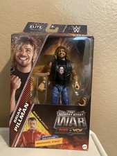 WCW War Mattel Elite Series 8 Brian Pillman WWE + Michael Cole BAF