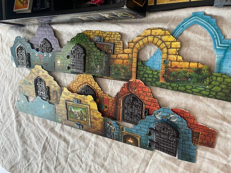 Das Schwarze Auge Burg des Schreckens - Schmidt Spiele Retro - Bild 4 von 4