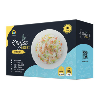 Shirataki Rice, Gluten-Free Konjac Noodles, Low-Carb Miracle Rice, Keto & Pal...