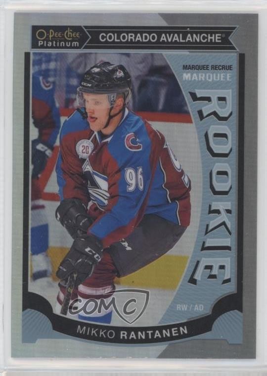 2015-16 O-Pee-Chee Platinum Marquee Rookies Rainbow Mikko Rantanen #M42 RC 0i6