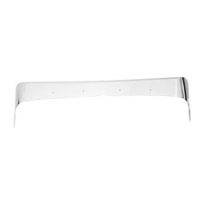 New For Peterbilt 379 1987-2006 2007Hood Deflector Bug Deflector Stainless Steel