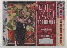 2018 Contenders Playing the Numbers Game Cracked Ice 4/25 Clint Capela #15 0c2