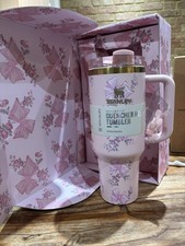 Stanley X Love Shack Fancy Holiday Quencher Cup 40 OZ - Rosa Beaux Pink