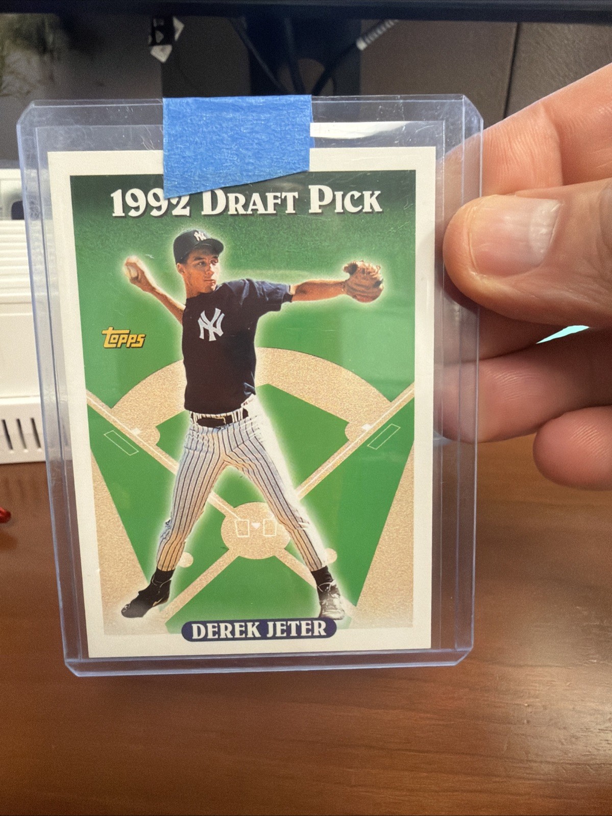 Topps 1993 Derek Jeter #98 1992 Draft Pick Rookie Card New York Yankees