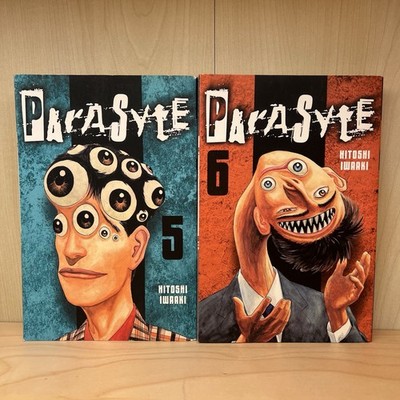 Parasyte Volumes 1-8 English Black & White Manga Kodansha Hitoshi