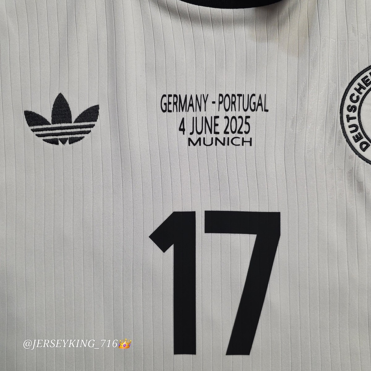 Adidas Germany National Team Florian Wirtz #17 2025 Nations League