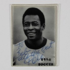 Pele Signed Photo - COA JSA