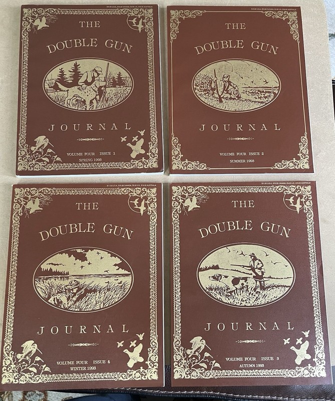 The Double Gun Journal Complete Volume 4 Issues 1-4 Spring Summer Autumn Winter