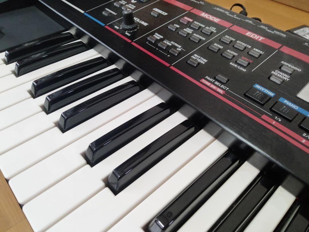 【美品】Roland シンセサイザーJUNO-G 128MBメモリ増設スタンド付 Roland JUNO-G Synthesizer with 128MB Memory and Stand | eBay