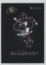 2023 Onit Athlete University of Colorado Buffaloes Blackout Jimmy Horn Jr 0e6p