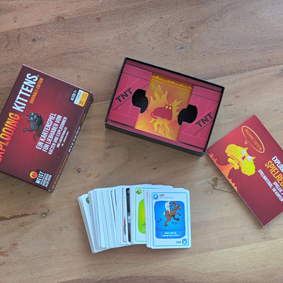 Exploding Kittens Original Edition Kartenspiel Neu inkl. Versand