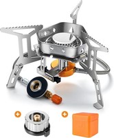 Campingkocher Gaskocher 3500W Winddicht Faltbar Mit PiezozüNdung FüR Outdoor