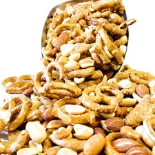 NY SPICE SHOP York Smoky Party Mix – 3 Pound Trail Snack – Medley of Crunchy