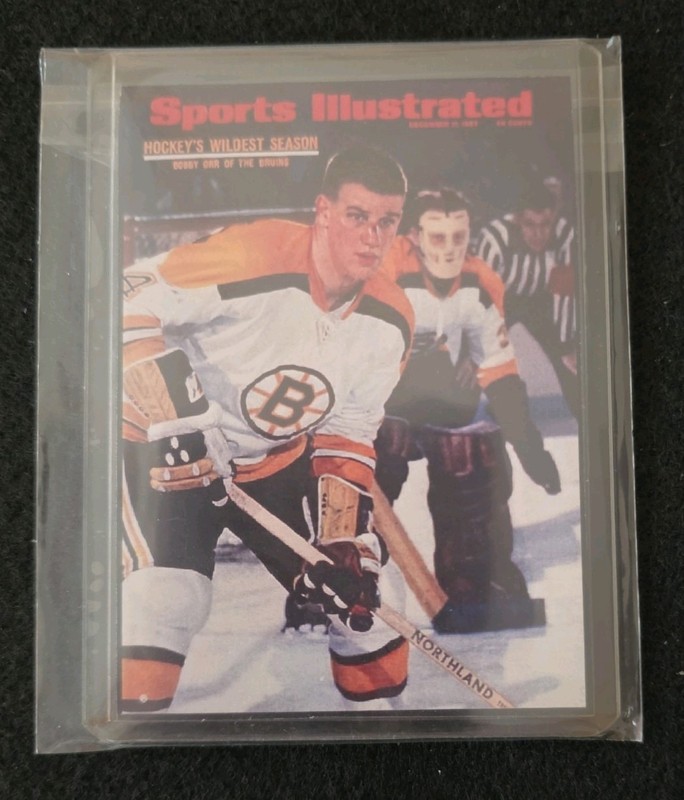 Sports Illustrated  Bobby Orr Fridge Magnet "Hockey's Wildest Season 1967" 3"x4"