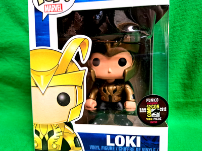 Funko Pop Loki #16 SDCC 2012 1/480 | eBay