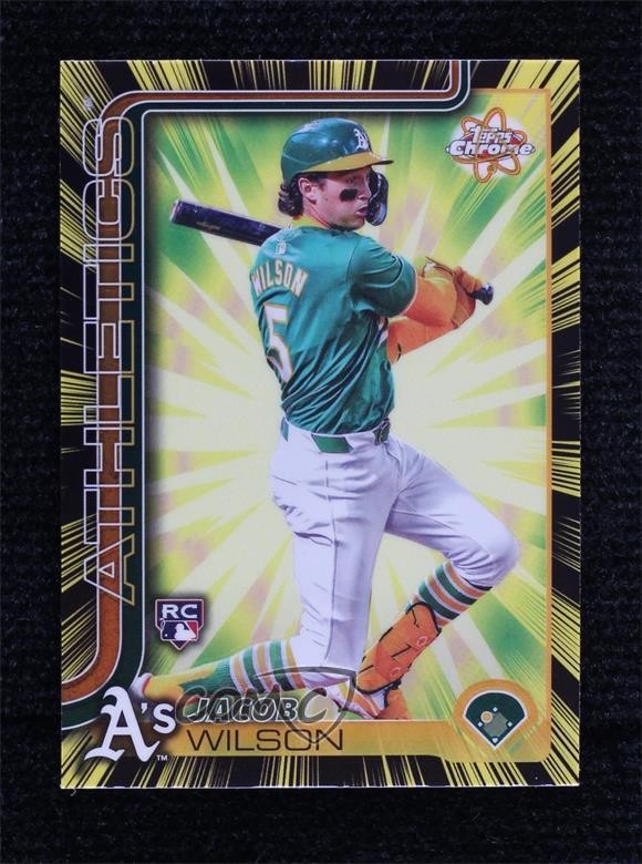 2025 Topps Chrome Radiating Rookies Jacob Wilson #RR-6 RC