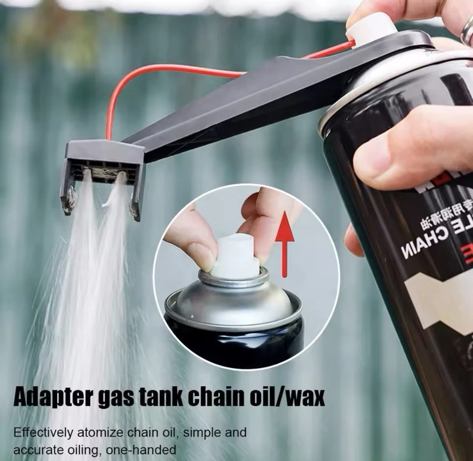 Kit Adattatore per Ingrassaggio Catena MotoSenza Lasciare SporcoComodo e Pratico - Immagine 2 di 4
