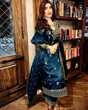 Wedding Indian Bridal Gown Pakistani Kameez Anarkali Salwar Suit Designer Party