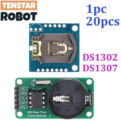 DS1302 real time clock module CR2032 I2C RTC DS1307 AT24C32 Real Time Clock Modu