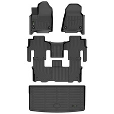 Ergonomic All-Weather Floor Liners for 2022-2025 Jeep Wagoneer - Full Protection