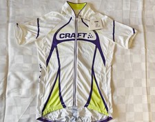 NWT Craft TOUR PERFORMANCE Cycling Jersey Shirt Top Bike Women L Full Zip