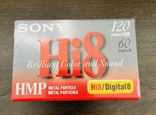 Sony Hi8 60 min Digital8 120 min HMP Cassette Camcorder Tape BRAND NEW SEALED