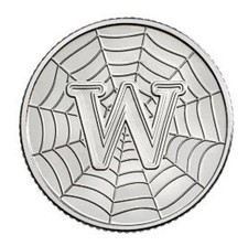 (BC) 2018 W FOR WORLD WIDE WEB 10p COIN FROM THE A TO Z COLLECTION (Circulated)