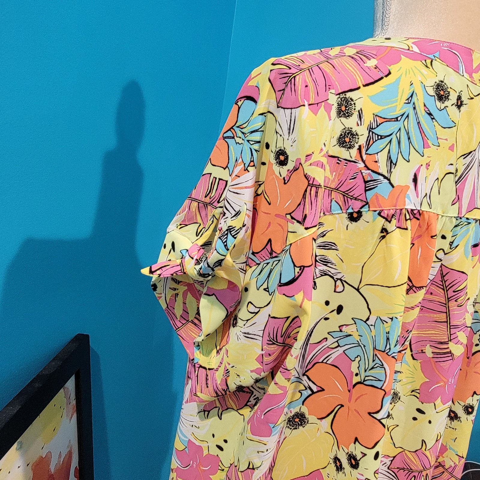 Ruby Rd. 1X  Plus Lightweight Button Front Blouse… - image 6