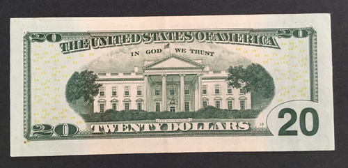 2017 $20.00 Note 6 2's Almost uncirculated #22222021 - Picture 2 of 2