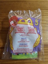 McDonalds Winnie The Pooh Happy Meal Toy Piglet 5 New Sealed 1999