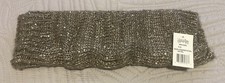 NWT Journeys Gray Sequined Leg Warmers