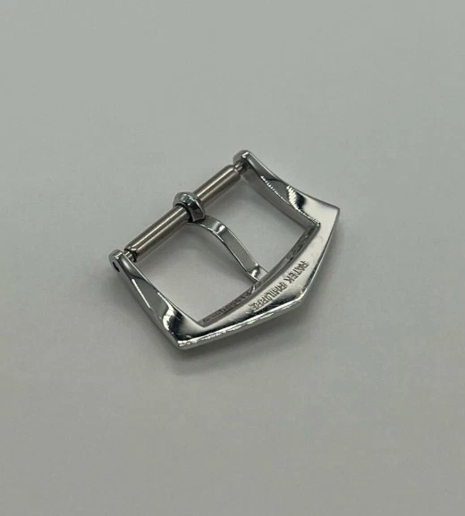 Hebilla de espiga de bloqueo de cola Patek Philippe Calatrava de platino genuino PT950 16 mm 4,72 g Foto 3 de 4