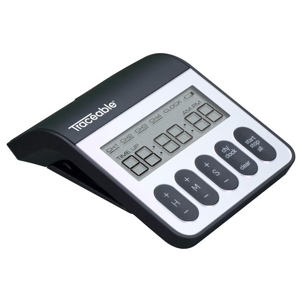 TRACEABLE Channel Timer, CountDown,CountUp, 100hr 802LK7