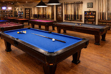 7' Pool Table Felt Euro Blue Billiard Cloth 7ft Stain Resistant Pre-Cut  6 Rail