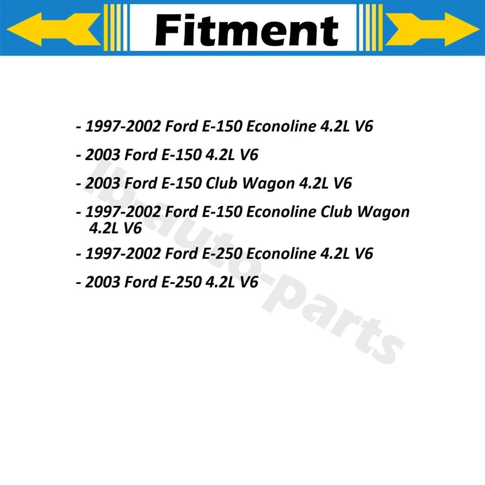 Montaje de motor de anclaje 2x para Ford E-250 Econoline 4,2 L 1997-2002 Foto 2 de 4